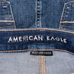 American Eagle  Womens Size 2 Next Level Stretch Blue Jean Distressed Skirt Photo 2