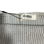 Lulus NWT Lulu’s 4th & Reckless Hanna Ribbed Bodycon Halter Dress in Grey Size M Photo 8