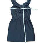 Amanda Uprichard  Penny Silk Ruffle Bib
Little Black Dress sz Small Photo 5