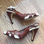 Isaac Mizrahi New Mizrahi crisscross strap sling back shoes Photo 1