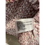 Universal Threads UNIVERSAL THREAD Dress Womens Sz 2 Elbow Puff Sleeve Pink Ruched Mini Abstract Photo 5