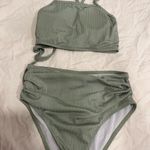 SheIn Green bathing suit bottoms and top! Photo 5