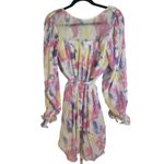 Endless Rose New!  Tie-Dye Chiffon Pleated Mini Dress, XS Photo 4