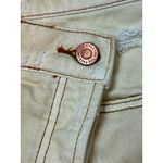 Free People Parker Wrap Denim Mini Skirt Butter Cream Photo 14