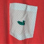 Southern Marsh Original Rebecca Jersey Strawberry Fizz With Blue Seersucker NWT Photo 6