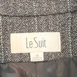 Le Suit  Women's Blazer Jacket Suit Separate Size 18 Gray Casual Bussiness office Photo 7