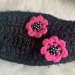 theyarnival Handcrafted Chunky Cable Knit Headband Ear Warmer Adjustable Gray Photo 6