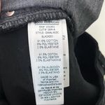 Good American Good Waist Split Hem Jeans Black Women’s Size 26 Grommet Detail Photo 8