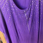 Joseph A FINAL MARKDOWN  Purple Embellished Tank Top xl Photo 1