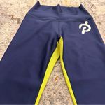 Peloton ‎ Navy Contrast Show Up Rib Leggings Size S Photo 2