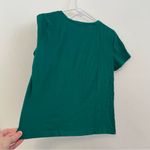 Victoria's Secret VICTORIA’S SECRET VS Tee-Jama Green Pink Graphic Tee T-Shirt Pajama SHIRT ONLY Photo 13