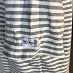 Disney Mickey Pluto Embroidered Striped V-neck T-shirt Size Small Photo 3