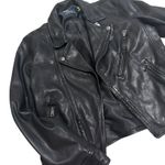 Ralph Lauren Sheepskin Leather Moto Jacket | Photo 9