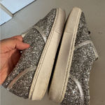 Chiara Ferragni Flirting Winking Eye silver glitter sneakers size 37 (their US 7 Photo 8