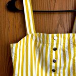 Forever 21 The PERFECT Summer Dress- white and yellow stripped Photo 1