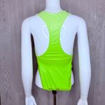 Venus Nwot  lime green zip front bathing suit swimwear swimsuit one piece sz 4 Photo 5