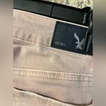 American Eagle  Outfitters Crop Jeggings Pink Denim Stretch size 00 Photo 3