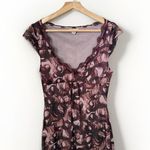 Y2K Silk Lace Trim Babydoll Sheer V Photo 0