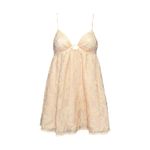 For Love & Lemons  Frances Cutout Eyelet Mini Dress, Orange, XS Photo 6