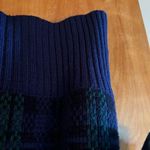 Stefano Basics Blue Green Plaid Sweater Acrylic Plaid 90s Y2K Vintage Size 1X/2X Photo 3