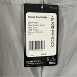 NWT EXOFFICIO Nomad Pant Petite Women’s Size 16 Petite 30” inseam UPF 50 Gray Photo 4