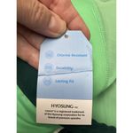 Lands' End  Tankini Top Womens‎ 14 Green White Sporty Chlorine Resistant Swimwear Photo 5