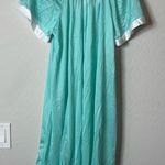 Sears Vintage Nightgown Carriage Court Nylon Embroidered One Size Fits Most Xs Photo 1