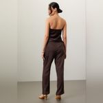 RTR sz10 DONNI Twill Carpenter Pants brown cargo trouser dress chocolate Size 10 Photo 1