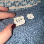 Gap Women's Light Blue Crew Neck Sweater Photo 3