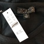 J.Crew Womens Vintage Rib High Neck Cutaway Tank Dress Poplin Skirt Black XL Photo 4