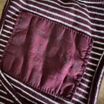 Frank & Eileen $110  Tee Lab - like new! Size S burgundy stripe Photo 5