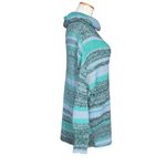 Free People Women's Candy Stripe Tunic Sweater Waterfalls Combo Size M Cozy Fall Photo 4