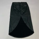Veronica Beard  Faux Leather Ari Skirt Size 4 Photo 2