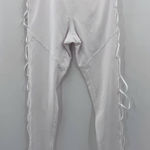 Forever 21 white side lace activewear legging XS Photo 0