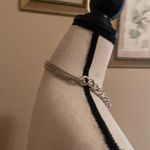 EXPRESS Signed  Gold Tone Chain Costume Necklace Adjustable Length Photo 2