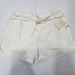 Tularosa  Valentina Embroidered Shorts in White XL Photo 2