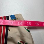 Talbots  Pencil Skirt Women Size 10‎ Front Wrap Lined 100% Silk Multicolor Photo 5