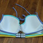 Victoria's Secret  Two Piece Bikini Buttons Small Top 34B Photo 4