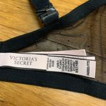 Victoria's Secret Black Velvet Lace Unlined Demi Bra Size 34DDD Underwire Sexy Photo 3