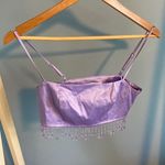 Glassons  Size 6 Purple Crop Top Photo 0