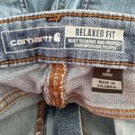 Carhartt Women's Rugged Flex® Relaxed Fit Double-Front Jeans Size 8 Short Photo 2