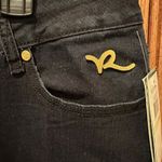 Rocawear  Size 18~Jegging~Black Stretch Panels Gold Bling New NWT Photo 3