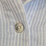 by the way. Carrie Button Up Blouse Light Blue size small Photo 6