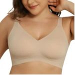 secret treasures NWT  Wire Free Comfort Super Soft Seamless Bra Size 3X Nude Tan Photo 0