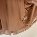 Petal and Pup  Farley Strapless Maxi Dress Rose Gold Stripe Metallic Party Formal Photo 15