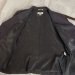 Talbots Classic Women's Gray pant suit Sz 8 P Italian wool blend fully lined Photo 5