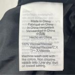 Madewell  Black High Rise Drawstring Waist Track Trousers Pants, Size Medium Photo 3