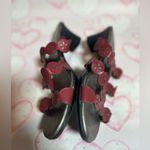 Jasmin Red Boho Comfy Ornate Design Womens Sandals Slide on Flip Flops Size 8.5 Photo 1