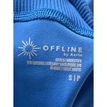 Aerie  offline goals high waisted ribbed leggings Blue Photo 6
