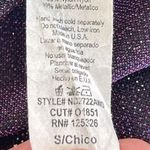 Windsor Women’s Dress Y2K Purle Sparkly fairy Mini Dress Two Tone Prom Party Photo 14